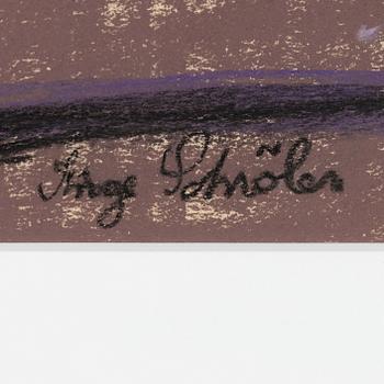 Inge Schiöler, "St Jörgen" (Juni 1954).