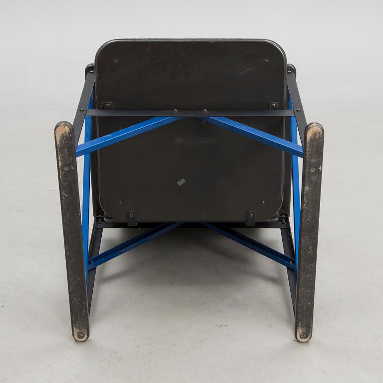 A 1984 signed prototype arm chair of A500-series. Signed and dated -84.