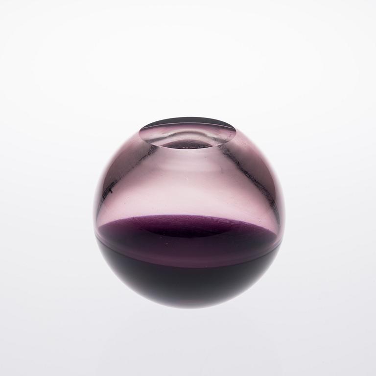 TIMO SARPANEVA, SKULPTUR, glas, "Tantrapallo", signerad Timo Sarpaneva Iittala -56.