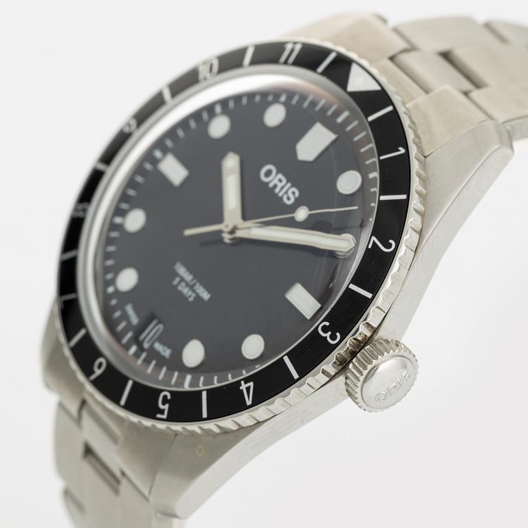 Oris, Divers, Sixty-Five, wristwatch, 40 mm.