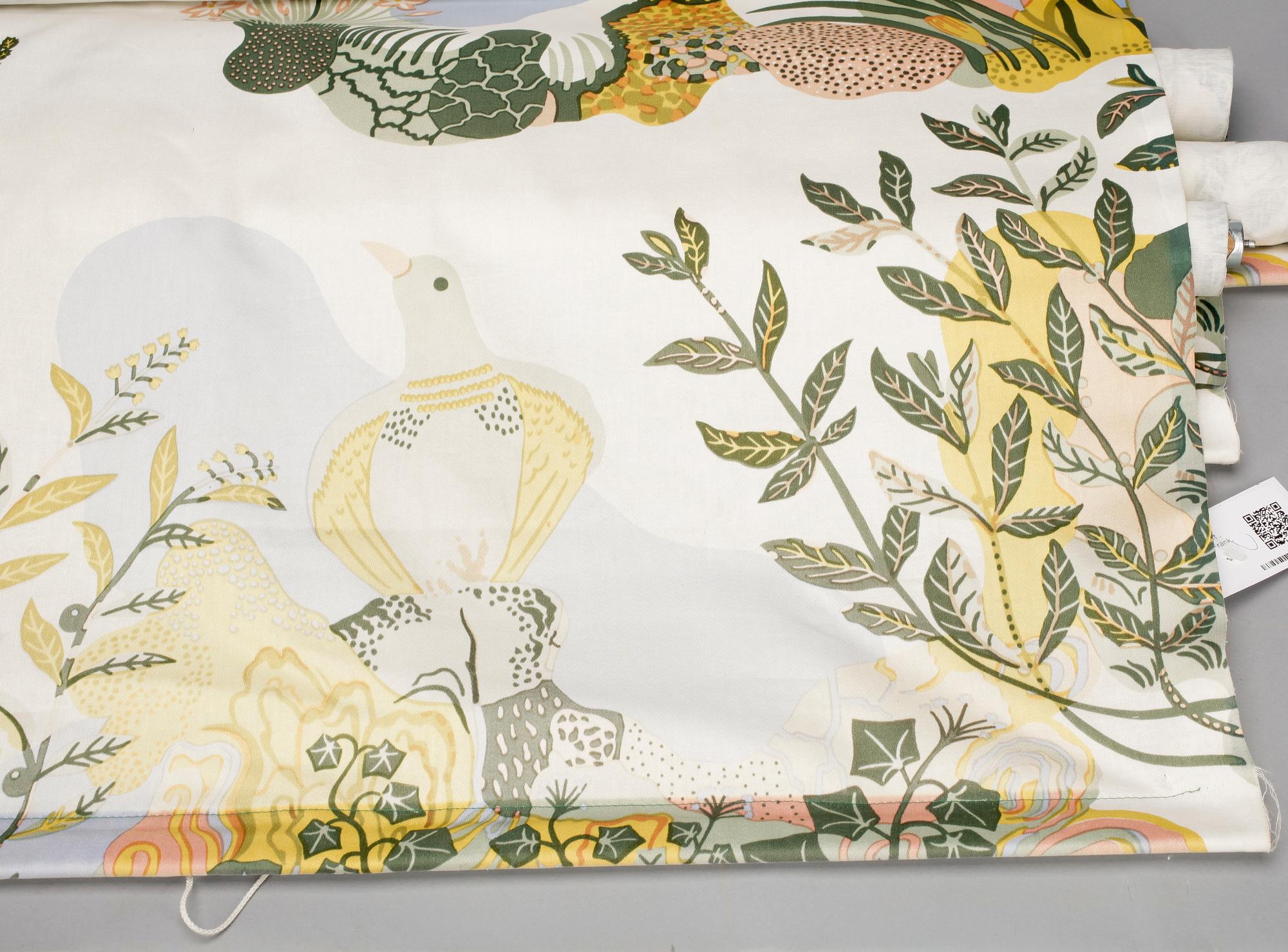 RULLGARDINER, 4 st , "Anakreon", Josef Frank, Svenskt Tenn.