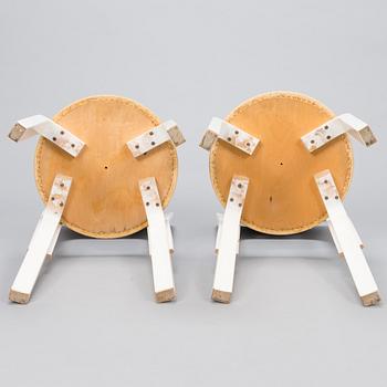 ALVAR AALTO, A set of 4 '66' chairs for Artek, Finland.