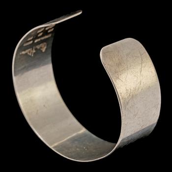 ARMLÄNK, sterlingsilver, Wiwen Nilson, Lund, 1962. Vikt 20 g.