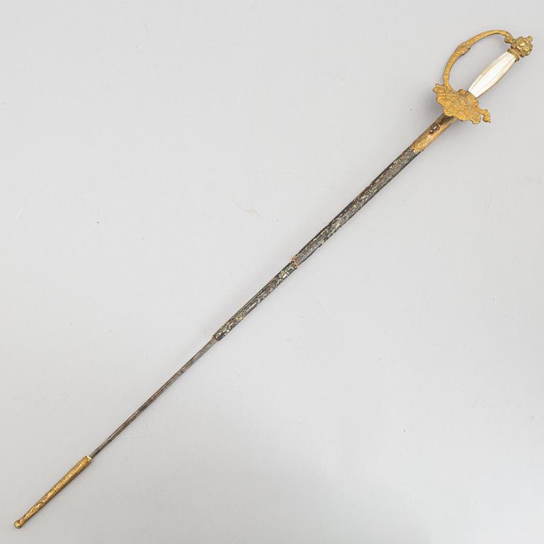 Smallsword, 19th century.