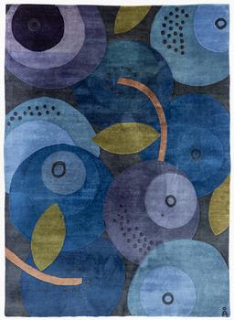 Anna-Johanna Ångström, a 'Blåbär' carpet, Axeco, c. 280 x 200 cm.