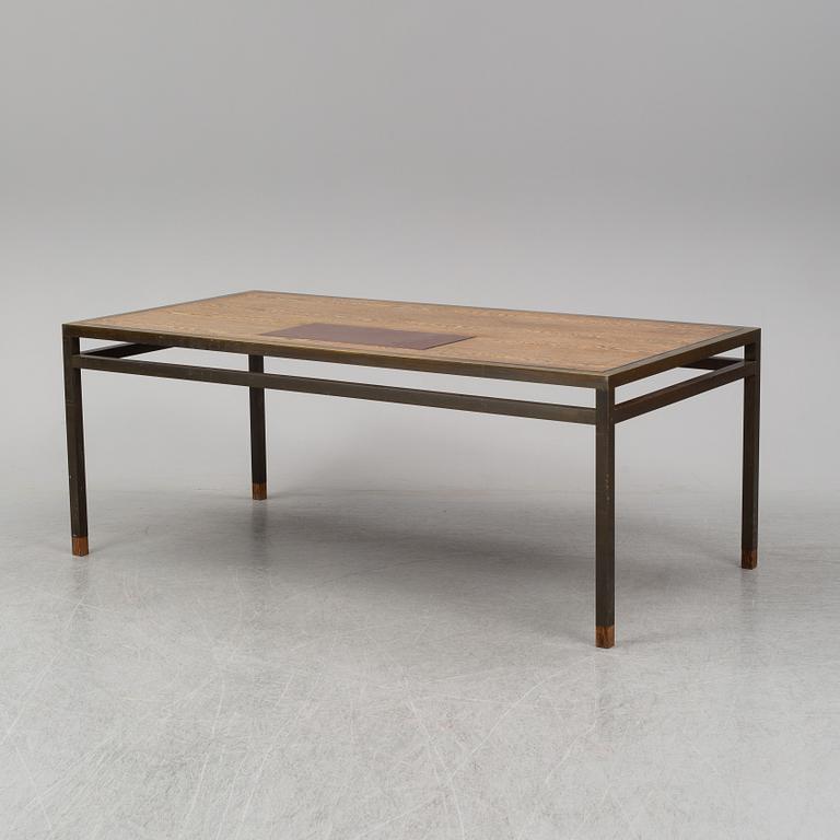 A Danish wengé wood desk, 1960's/70's.