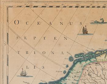 Kartta "Novissima Russiae Tabula Authore Isaaco Massa".