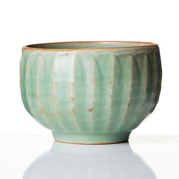 A 'Longquan' celadon-glazed 'lotus' bowl, Southern Song dynasty .