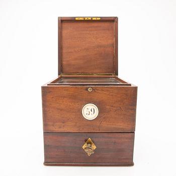 Marine chronometer, Gannery No. 59, second half of the 19th century.