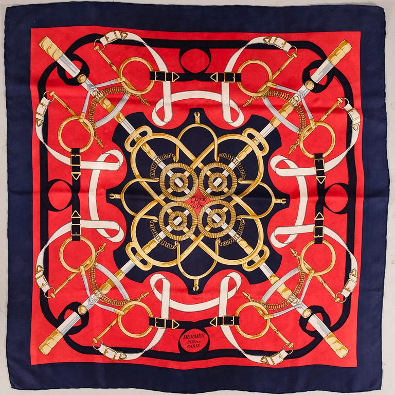 SCARF, "Eperon d'Or", Hermès.