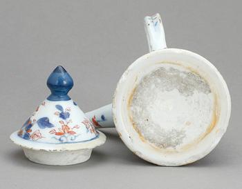TEKANNA, porslin, Qing dynastin, Qianlong (1736-95).