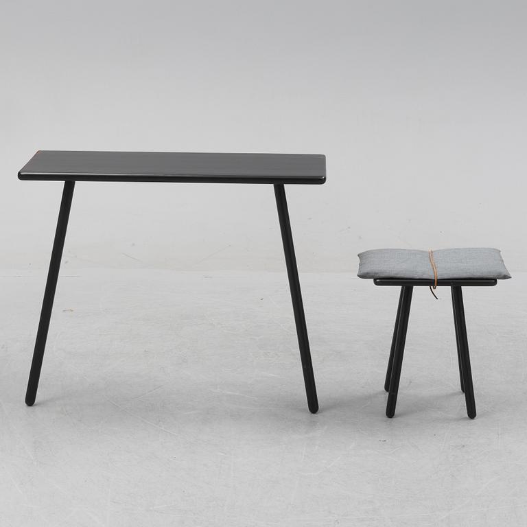Chris Liljenberg Halstrøm, a 'Georg console table' and stool 'Georg stool' Skagerak.
