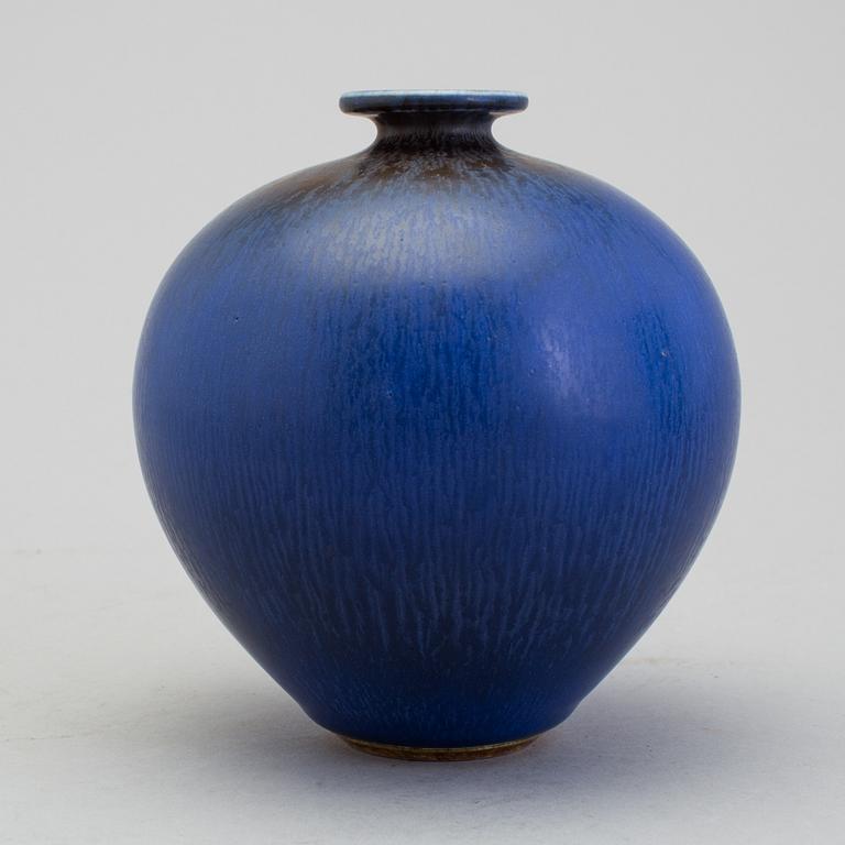 BERNDT FRIBERG, vas av stengods, Gustavsberg 1968.