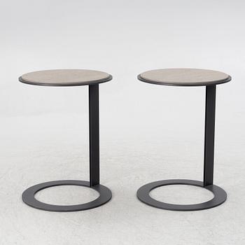 A pair of side tables, 21st century.