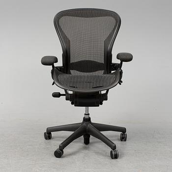 DON CHADWICK / BILL STUMPF, skrivbordsstol, "Aeron", Herman Miller, 1990/2000-tal.
