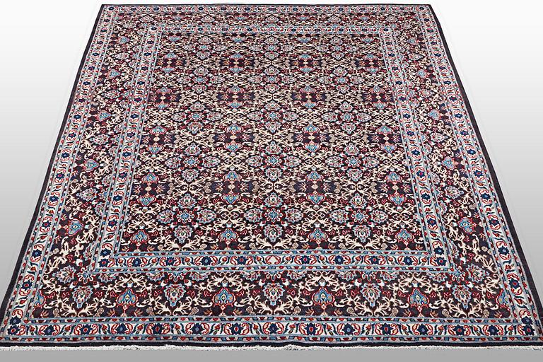 A carpet, Moud, ca 286 x 200 cm.