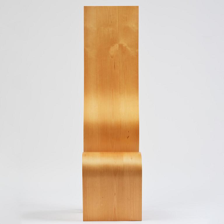 Caroline Schlyter, a "Lilla h" chair, ed. XIX/XX, Forsnäs, Sweden, 1991.