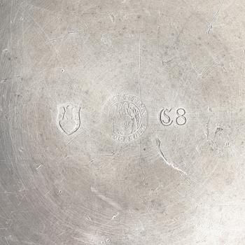 Estrid Ericson & Anna Petrus, a pewter bowl for Svenskt Tenn, model no A470, Stockholm 1929.