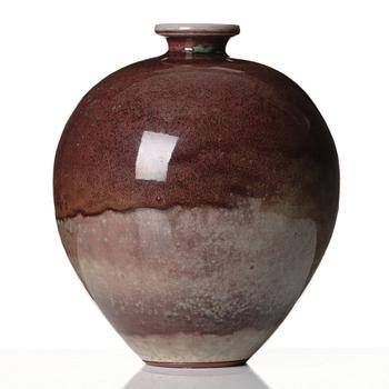 Berndt Friberg, a stoneware vase, Gustavsberg studio, Sweden 1974.