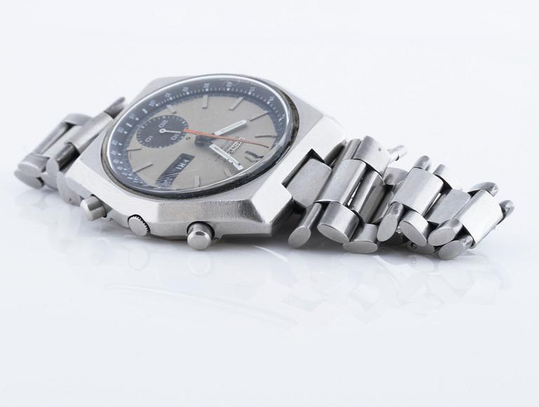 SEIKO, Chronograph Automatic, wristwatch, 40 x 42 mm.