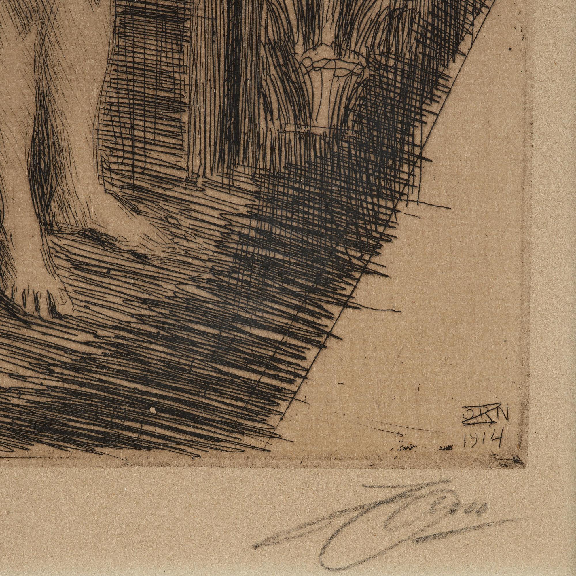 Anders Zorn, "Tidigt".