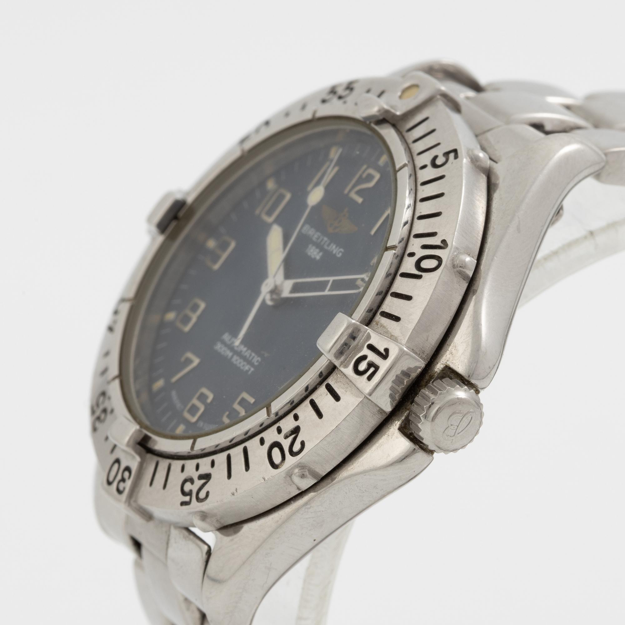 Breitling, Colt, wristwatch, 38 mm.