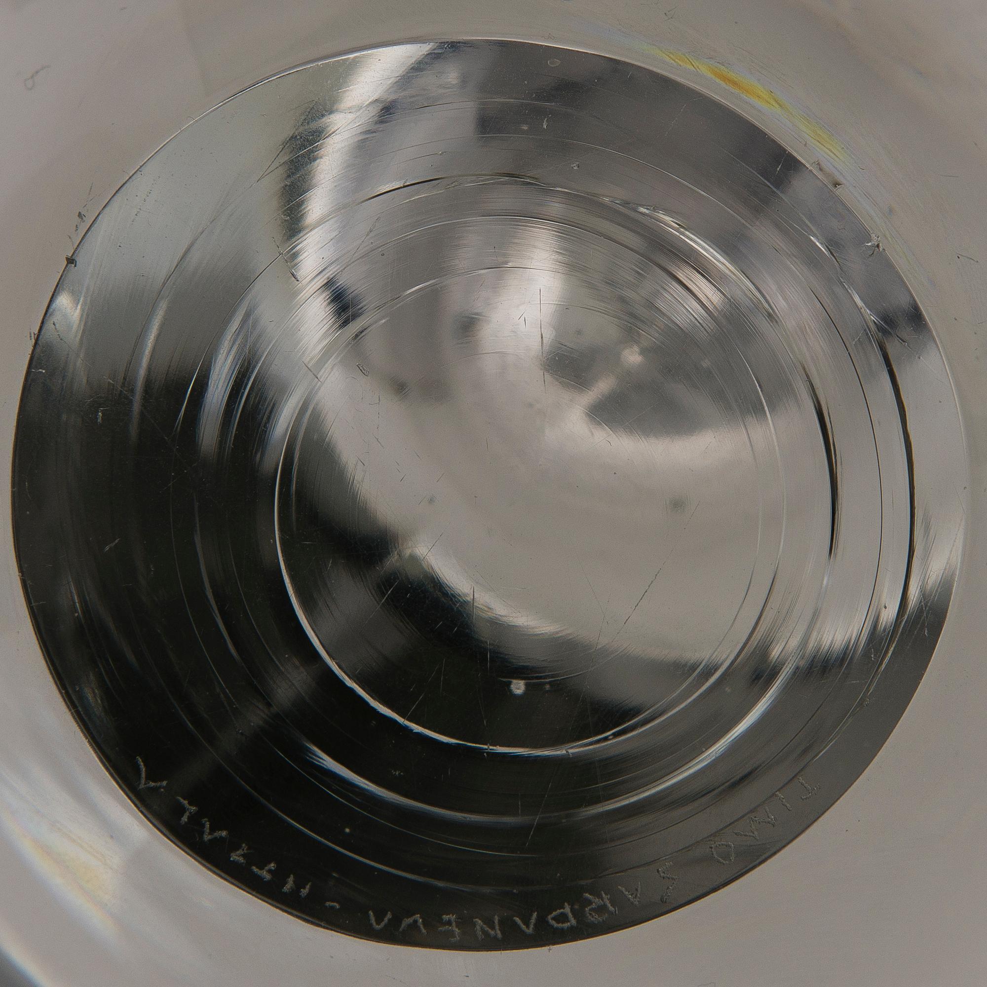 Timo Sarpaneva, Glasskulptur, signerad Timo Sarpaneva, Iittala.