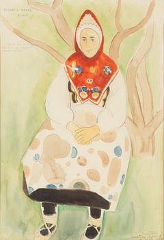 Einar Jolin, "Elisabeth Kokas, Runö".