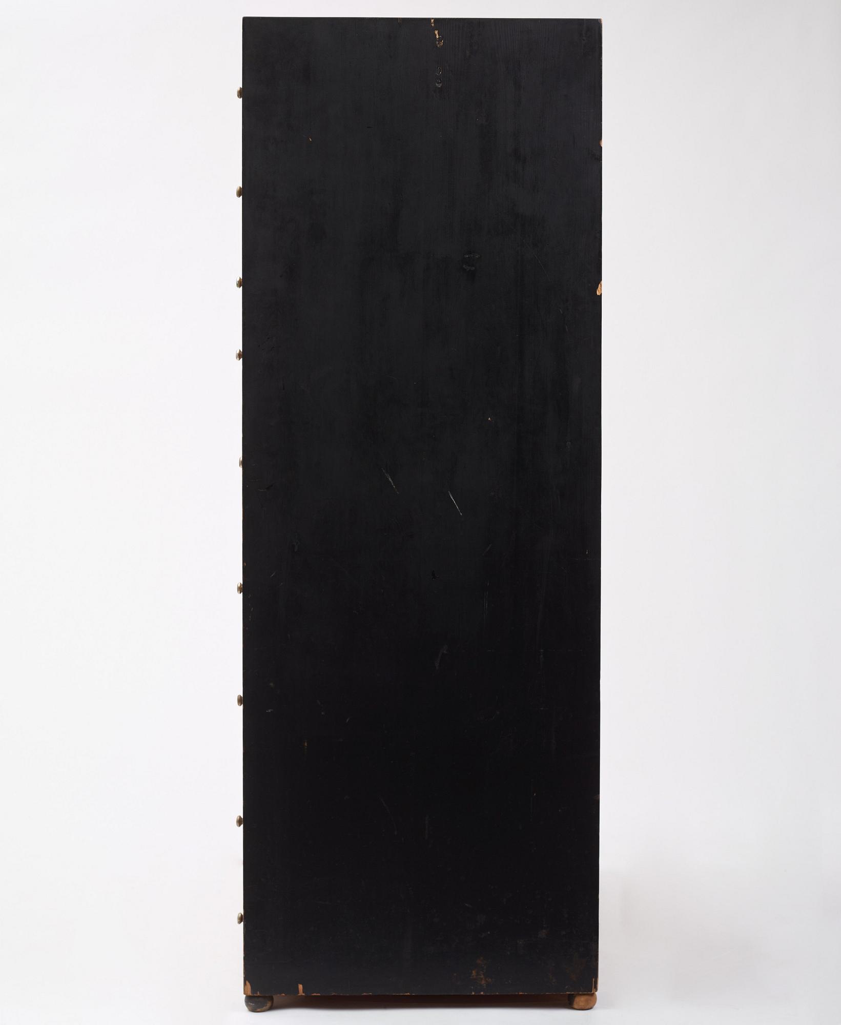 Ingegerd Torhamn, a modernist painted and decorated chest of drawers, Sweden ca 1930.