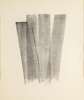 HANS HARTUNG, lithograph, signed and numbered 30/70.