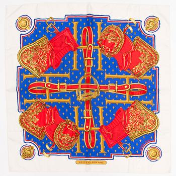 Hermès, scarf, "Selles a Housse".