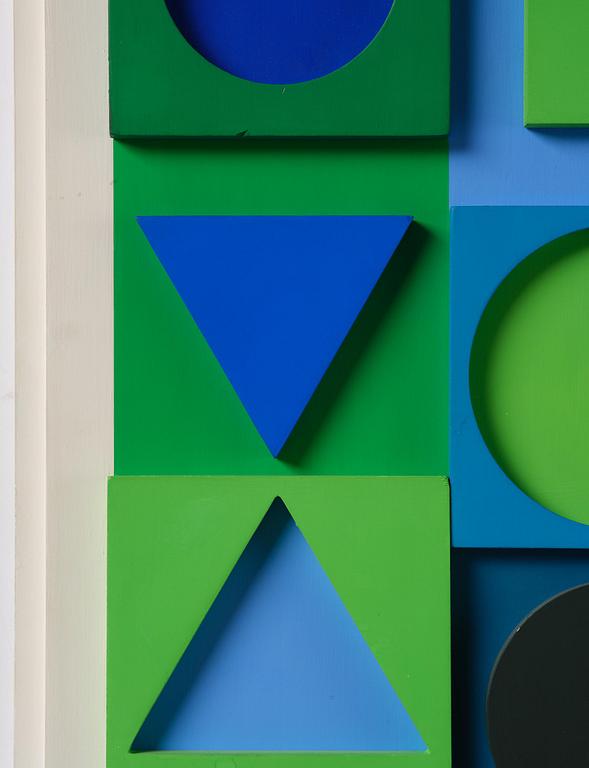 Victor Vasarely, "Zaphir - negatif".