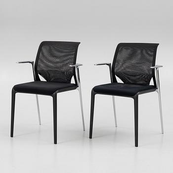 Alberto Meda, karmstolar, ett par, ”MedaSlim”, Vitra 2011.