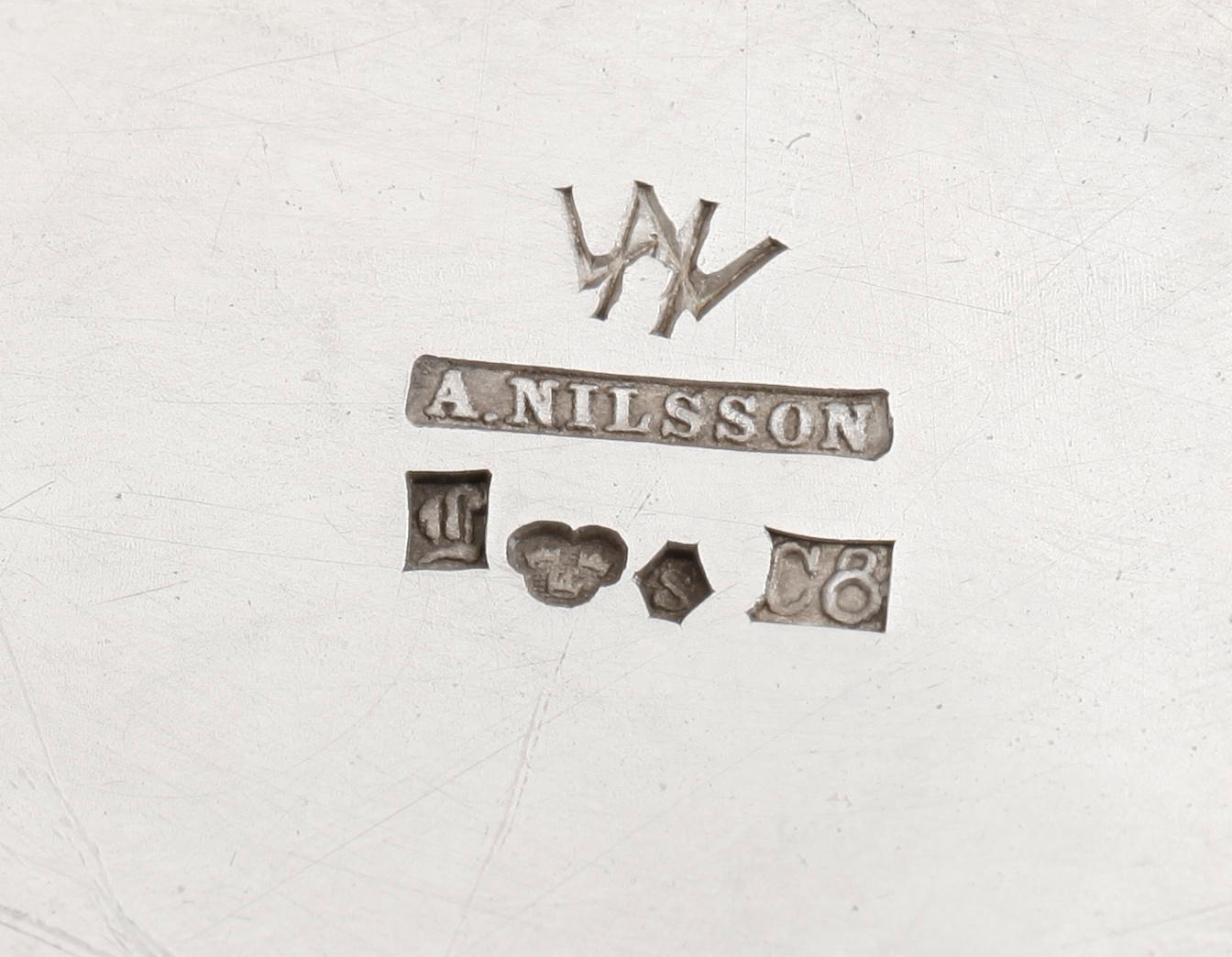 SKÅL, silver, Wiwen Nilsson, Lund 1929. Vikt 158 g.