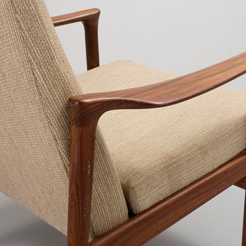 A danish teak armchair from the 1960's.