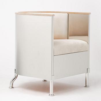 Mats Theselius, an "Inox" armchair, ed. 127/199, Källemo, Värnamo, post 2015.