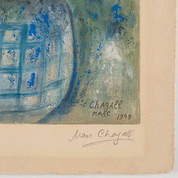 Marc Chagall Efter, "Les Coquelicots".