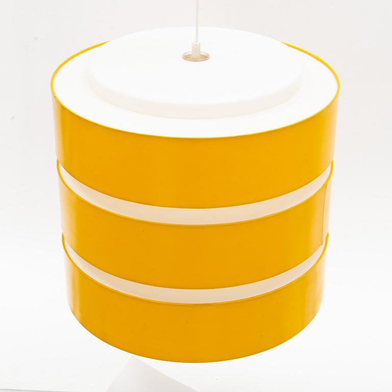 An acrylic 'Cylindrus' ceiling light, Luxus, Vittsjö.