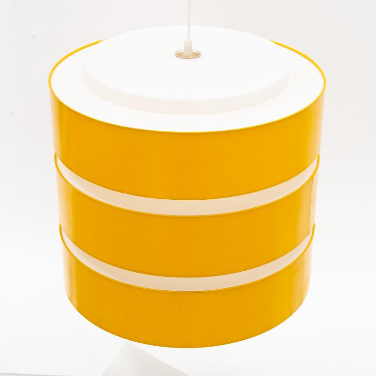 An acrylic 'Cylindrus' ceiling light, Luxus, Vittsjö.