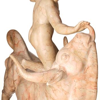 Carl Milles, "Europa och tjuren" (Europa and the bull).