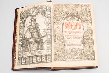GUSTAV II ADOLF BIBEL, Stockholm 1618.