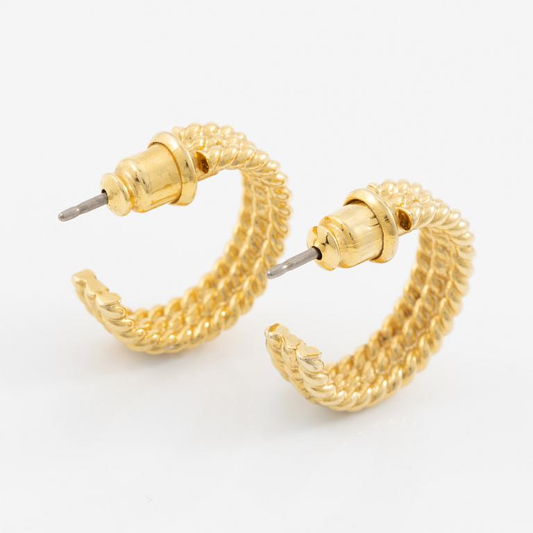 Pierre Cardin, earrings, 6 pairs. Vintage.