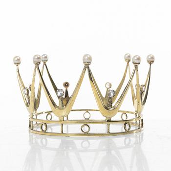 Bride's crown, Stockholm, Sweden, circa 1940.