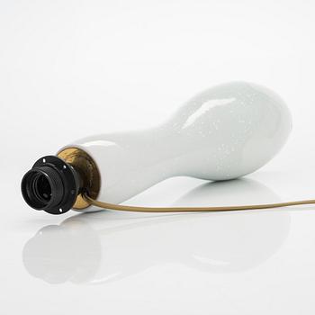 Friedl Holzer-Kjellberg, bordslampa, unik, signerad Arabia -F.H.Kj.-.