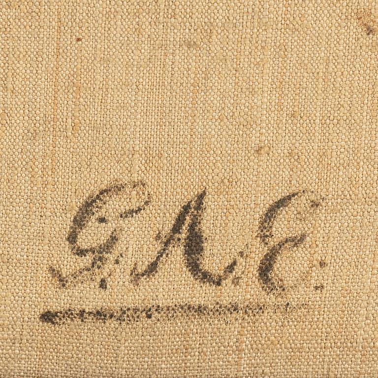 Gustaf Adolf Engman, oil on canvas, signed verso.