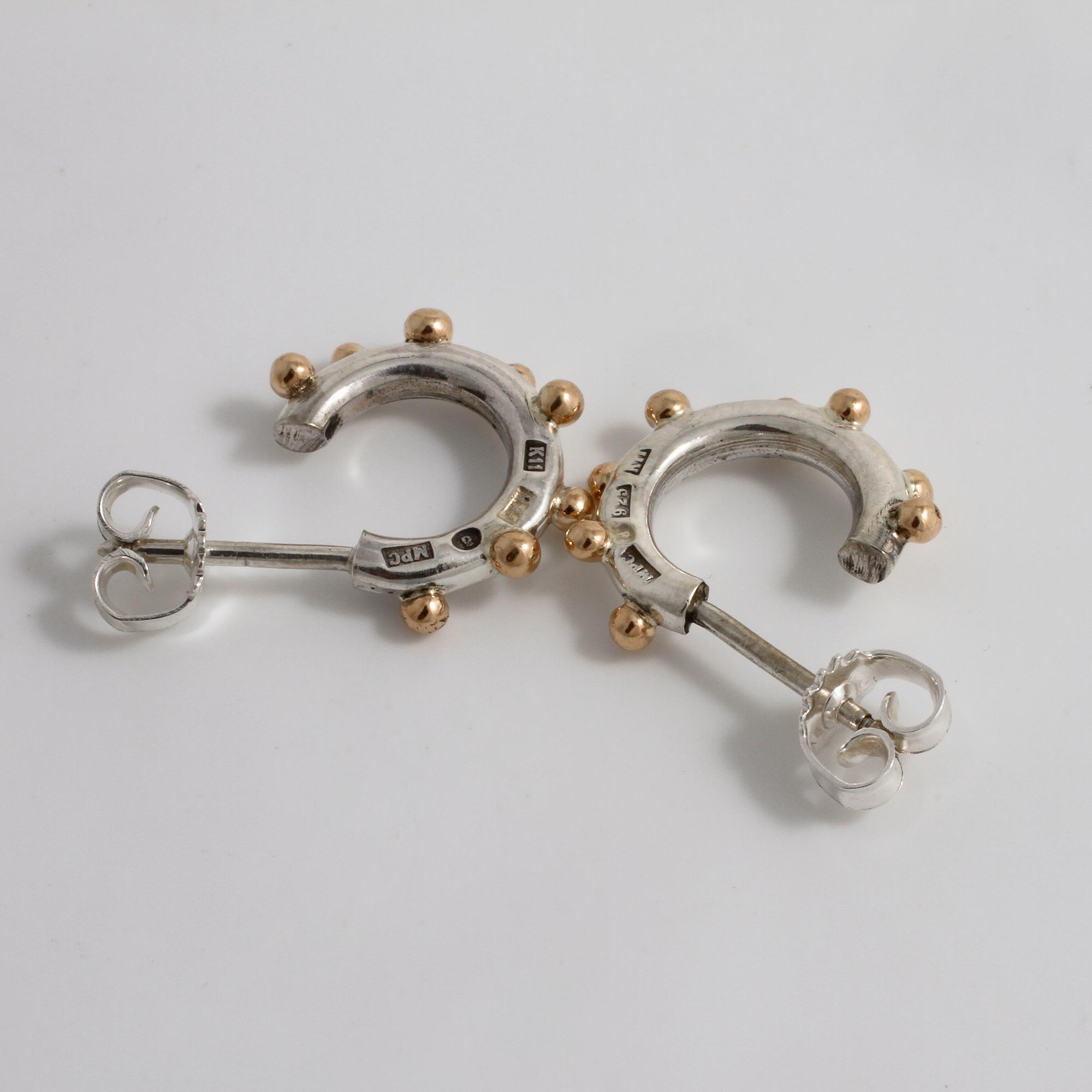 MICHAEL PERSSON CARLING, MPC jewellery, Göteborg, 2004 & 2008, ring samt örhängen.