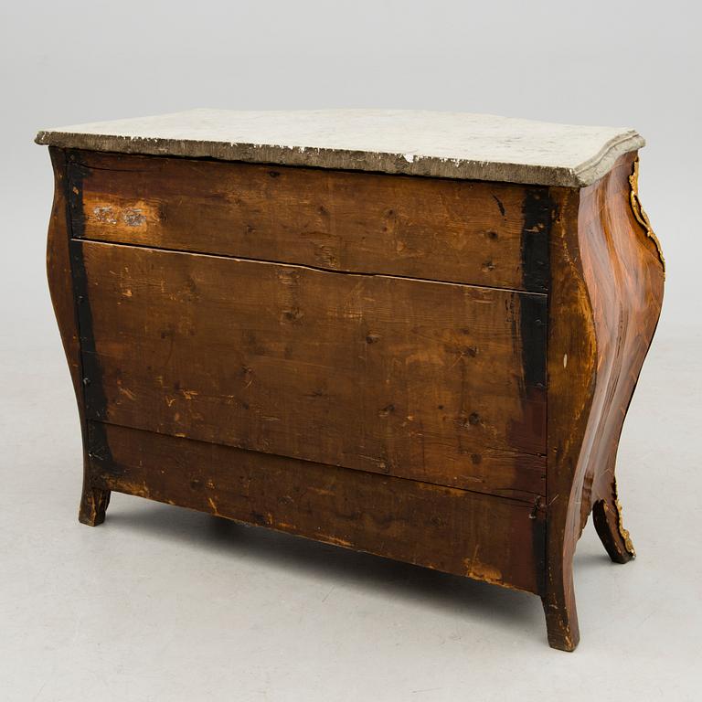 A Swedish Rococo 18th century commode by G. Foltiern.