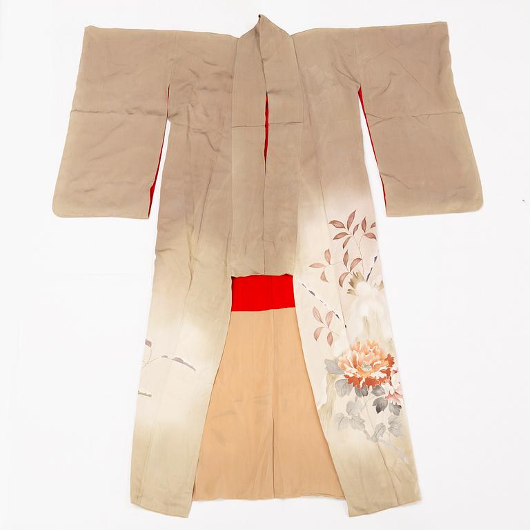 Kimono, siden, Japan, 1900-tal.