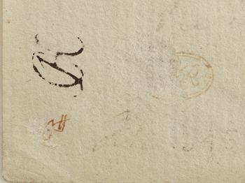 REMBRANDT HARMENSZ. VAN RIJN, etsning. Ca 1654 (Möjligen 1700-talsavdrag).