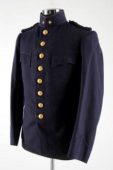 UNIFORM, 4 delar, modell ä, troligen fänrik, tidigt 1900-tal.